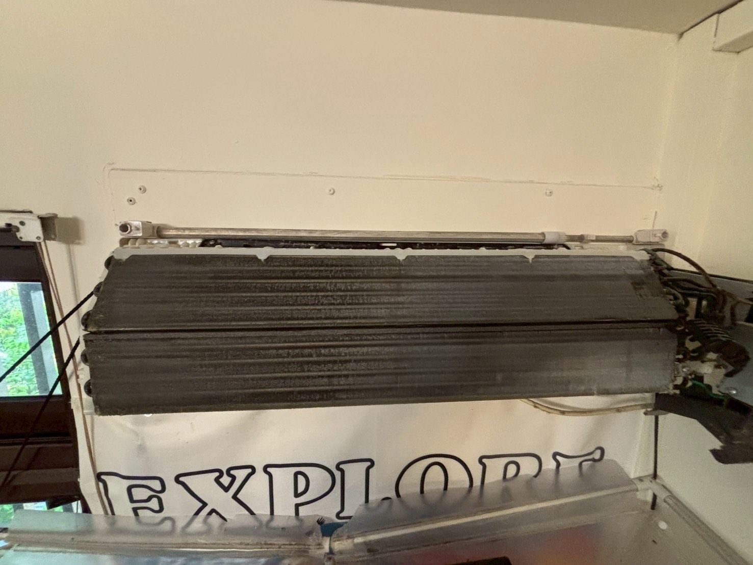 台中北區富士通分離式冷氣清洗兩台 