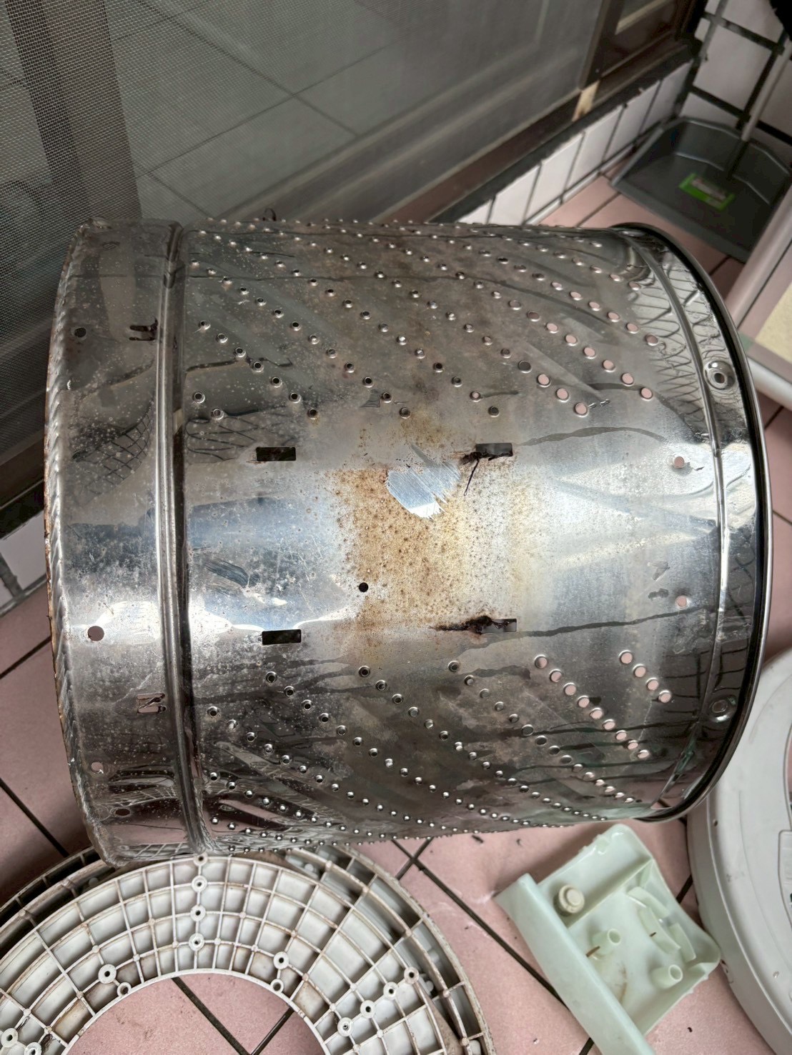 台中西屯直立式洗衣機清洗一台 