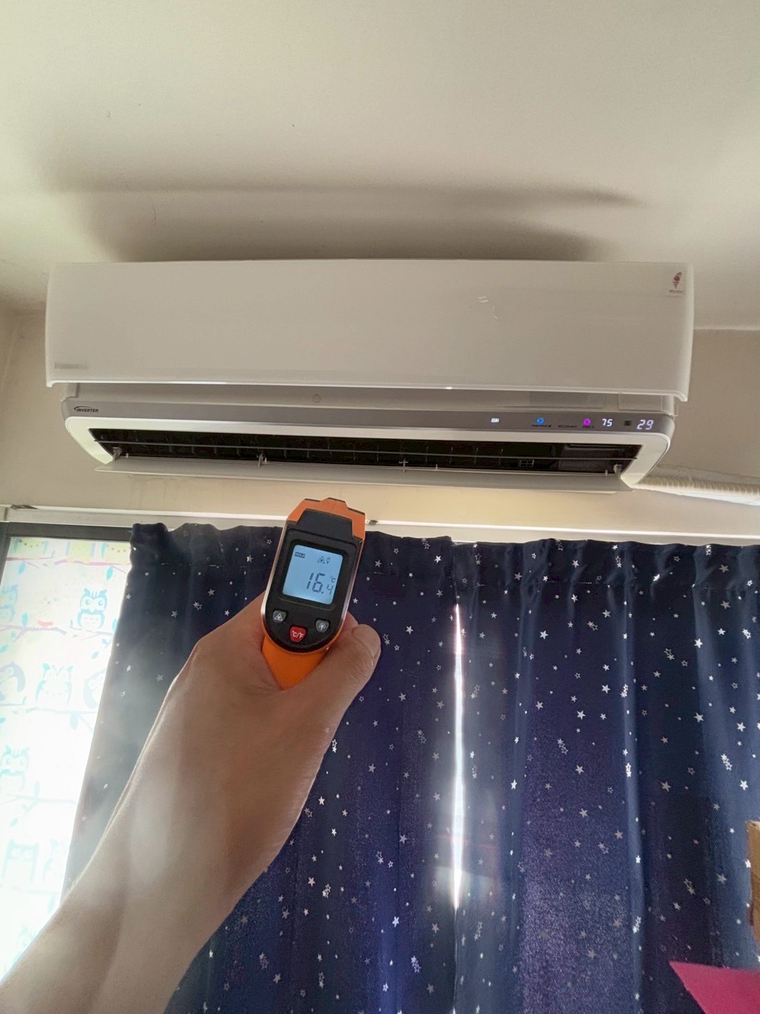 台中嶺東分離式冷氣清洗一台