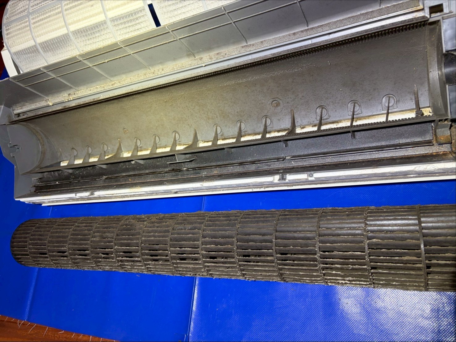 南投草屯富士通分離式冷氣清洗