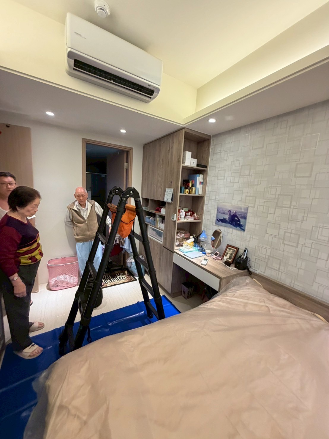 台中北區分離式冷氣清洗拆風鼓