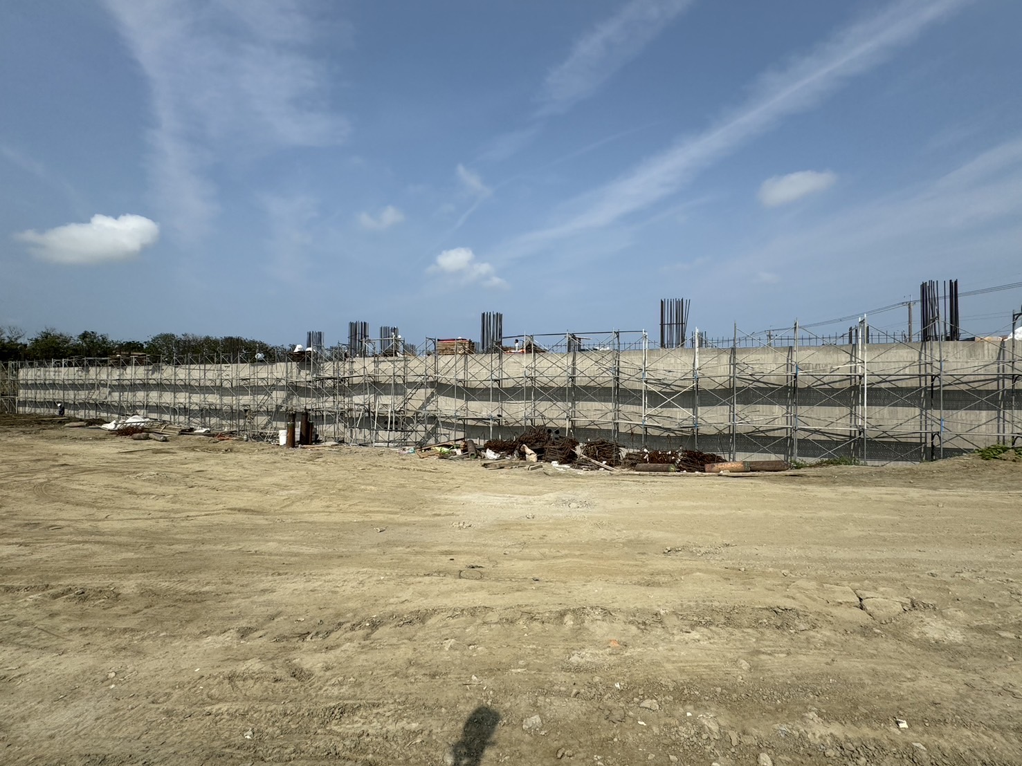 其他防水工程 擋土牆 防水毯貼附 數量1400m2