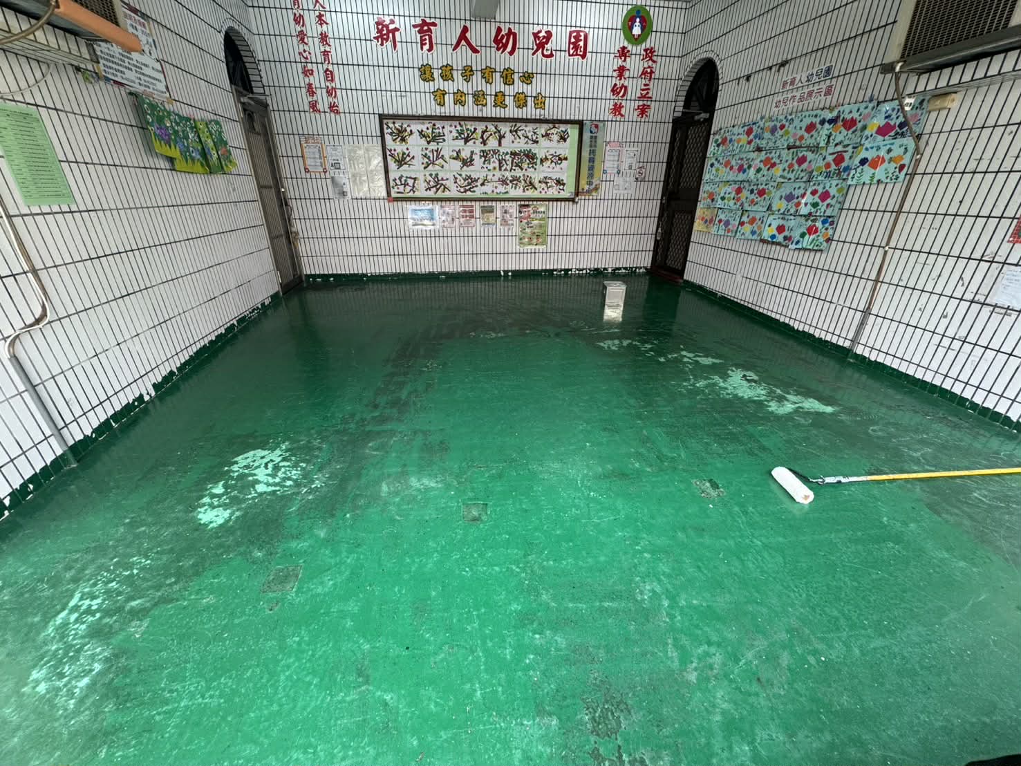 台南幼稚園PU地坪運動材