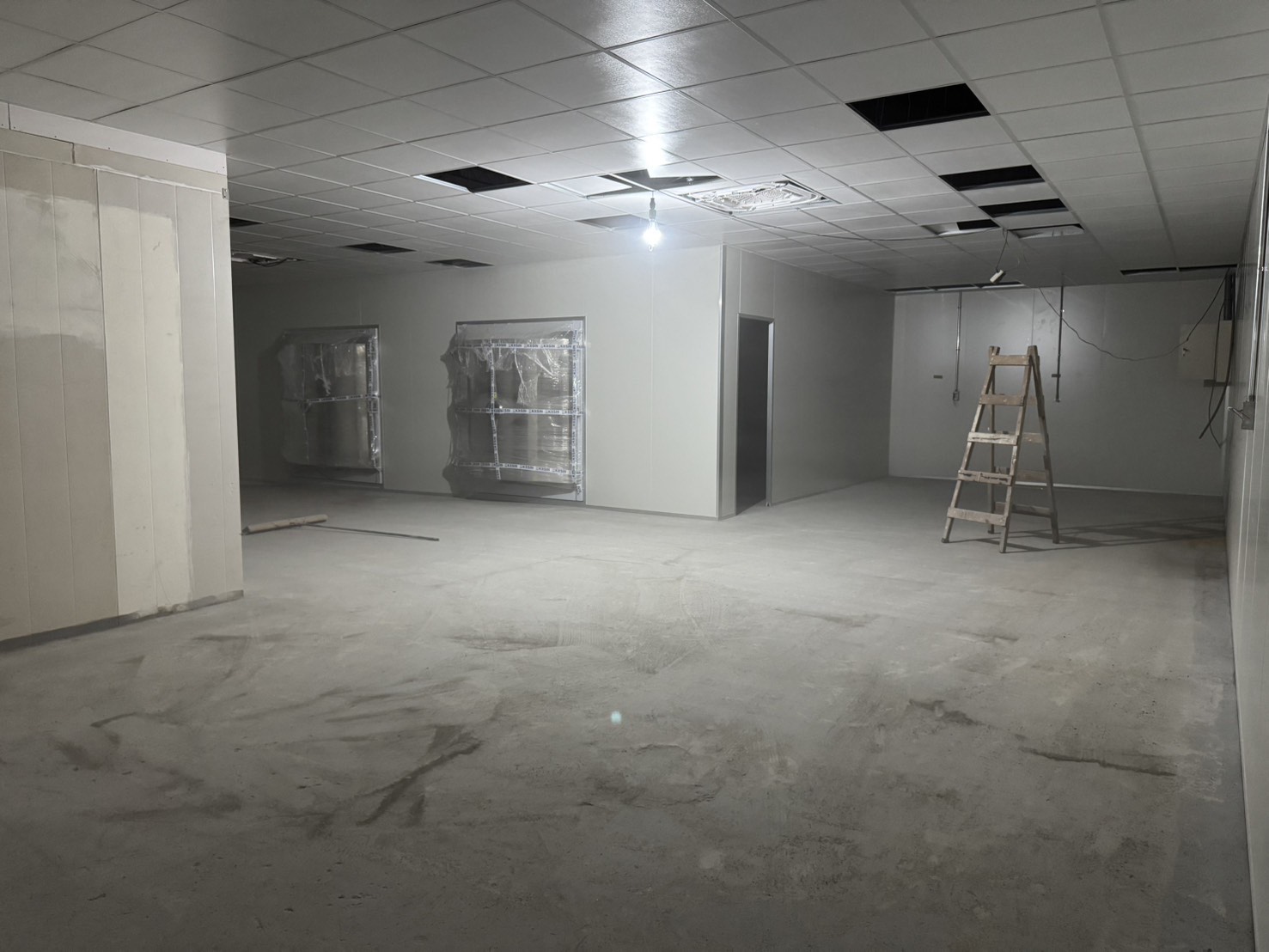 彰化員林 好果食品廠 流展型EPOXY地坪