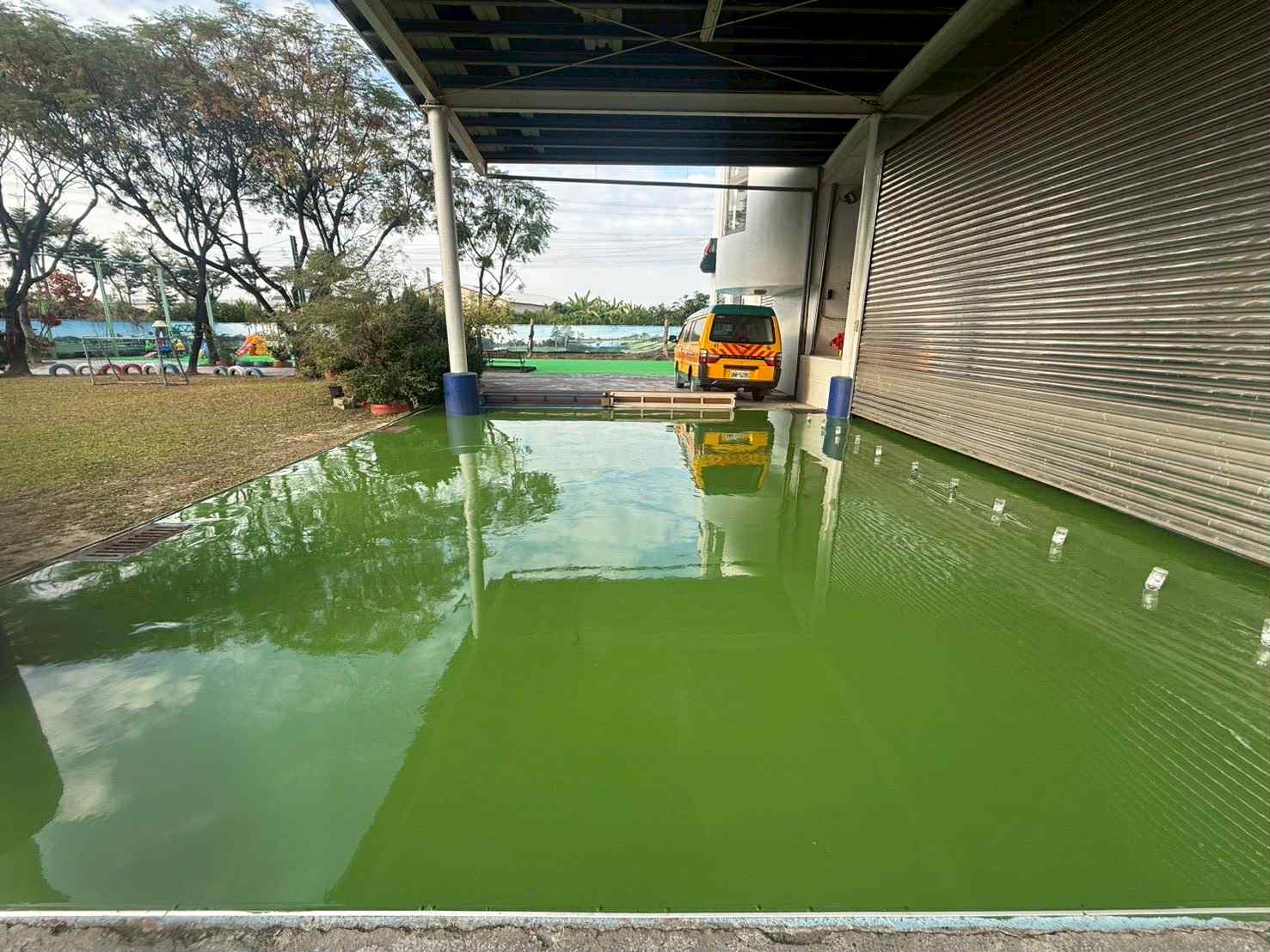 高雄劍橋幼稚園耐磨PU止滑地坪