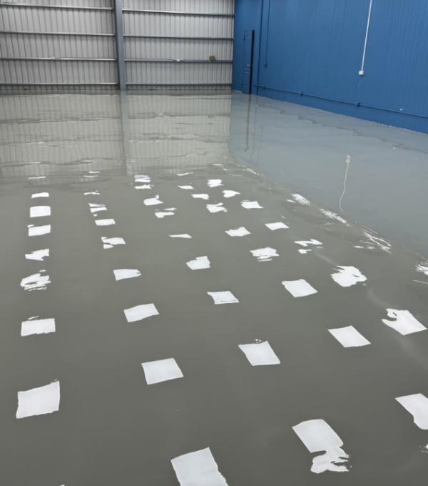 仁德廠房 EPOXY耐重壓地坪 數量160m2