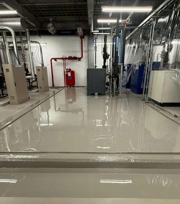 台南廠房機座流展型EPOXY地坪 晉躍有限公司 EPOXY地坪 PU防水