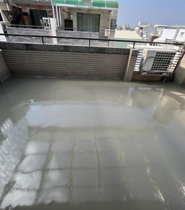 台南透天屋頂  樹脂砂漿整平工程 晉躍有限公司EPOXY